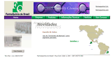 Tablet Screenshot of farmaquimia.com.br